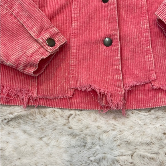 POL Pink Corduroy Fabric - Picture 4 of 7